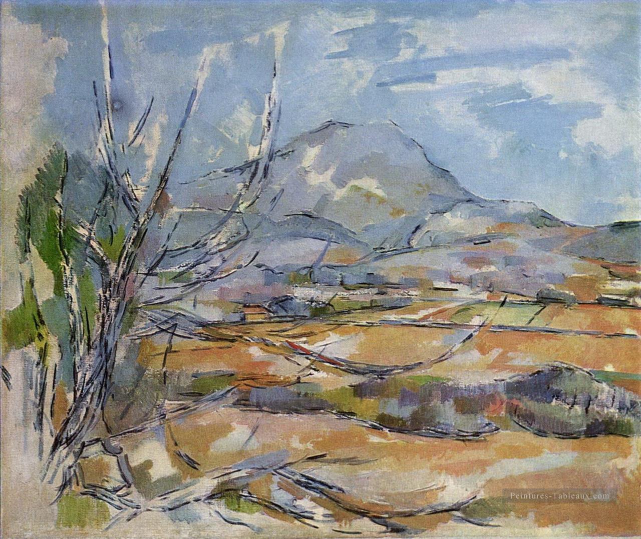 Mont Sainte Victoire 6 Paul Cézanne Peintures à l'huile
